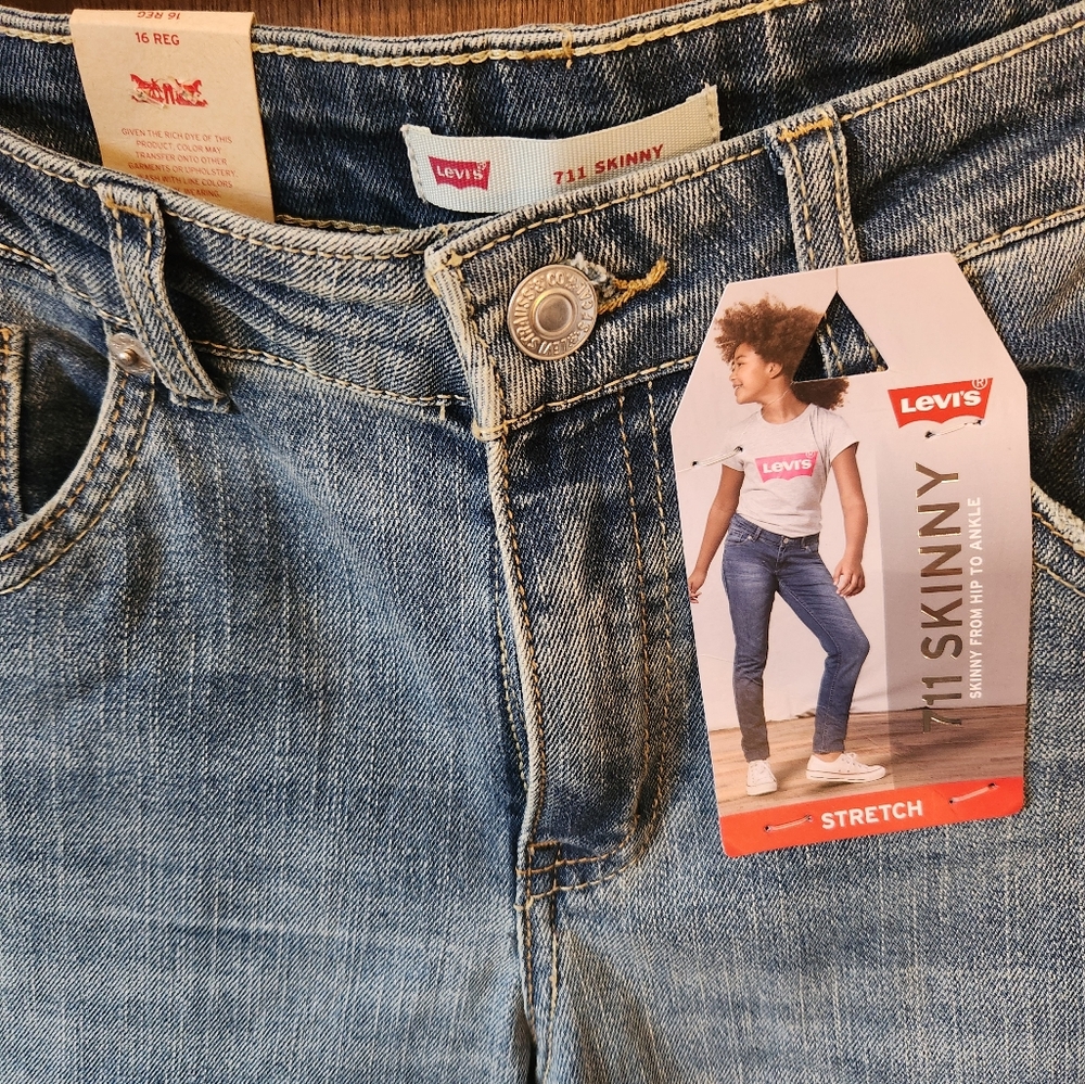 Levi's 711 skinny sz.16 regular - Picture 4 of 4